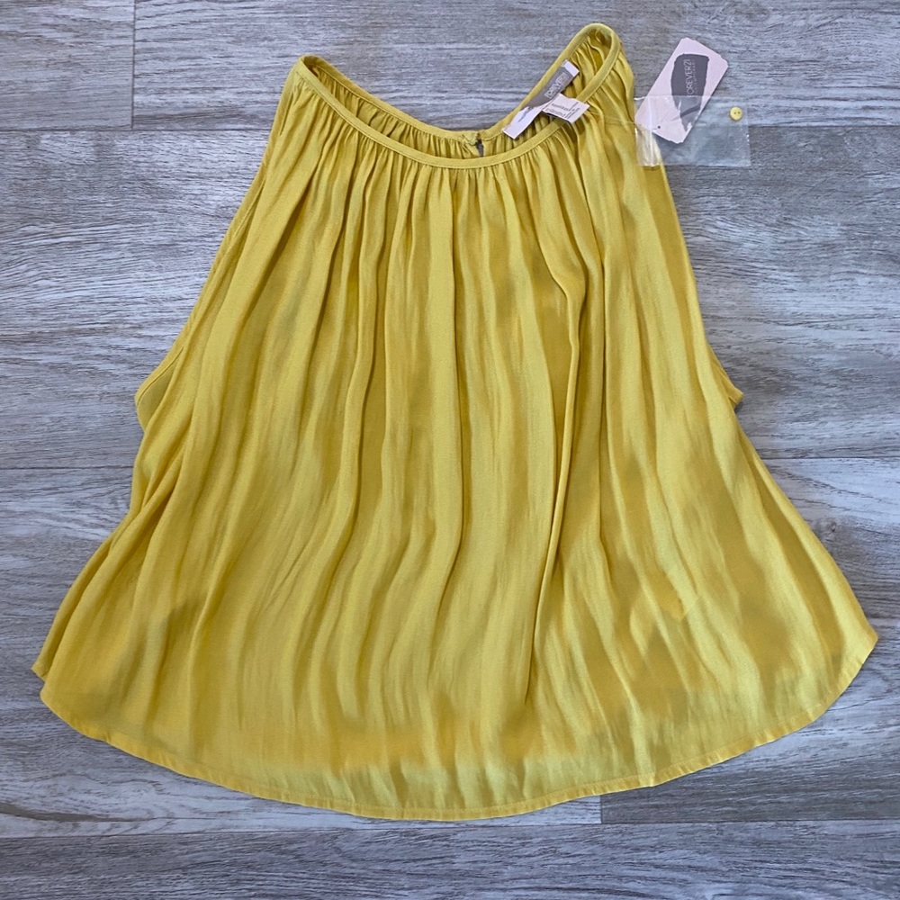 NWT yellow tank